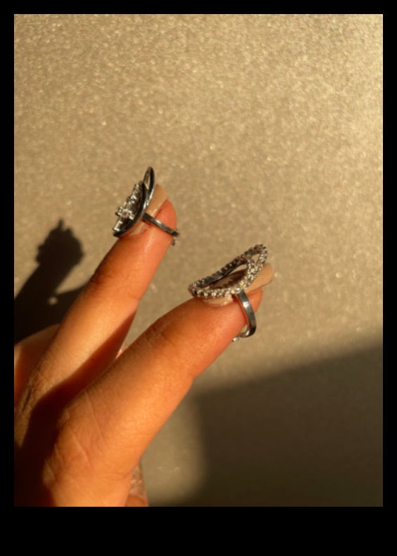 Apžilbinoši dueti: izpētiet mūsu gredzenu dizaina smalko skaistumu