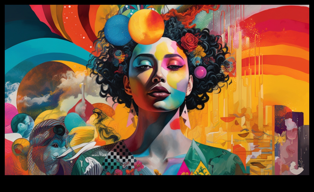 Dizaina saplūšana: mākslas un tehnoloģiju apvienošana digitālajā grafikā