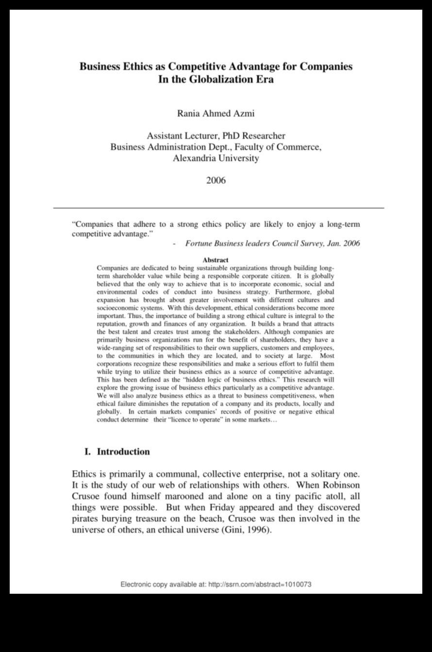 Godprātības veicināšana: stratēģiskās biznesa ētikas spēks