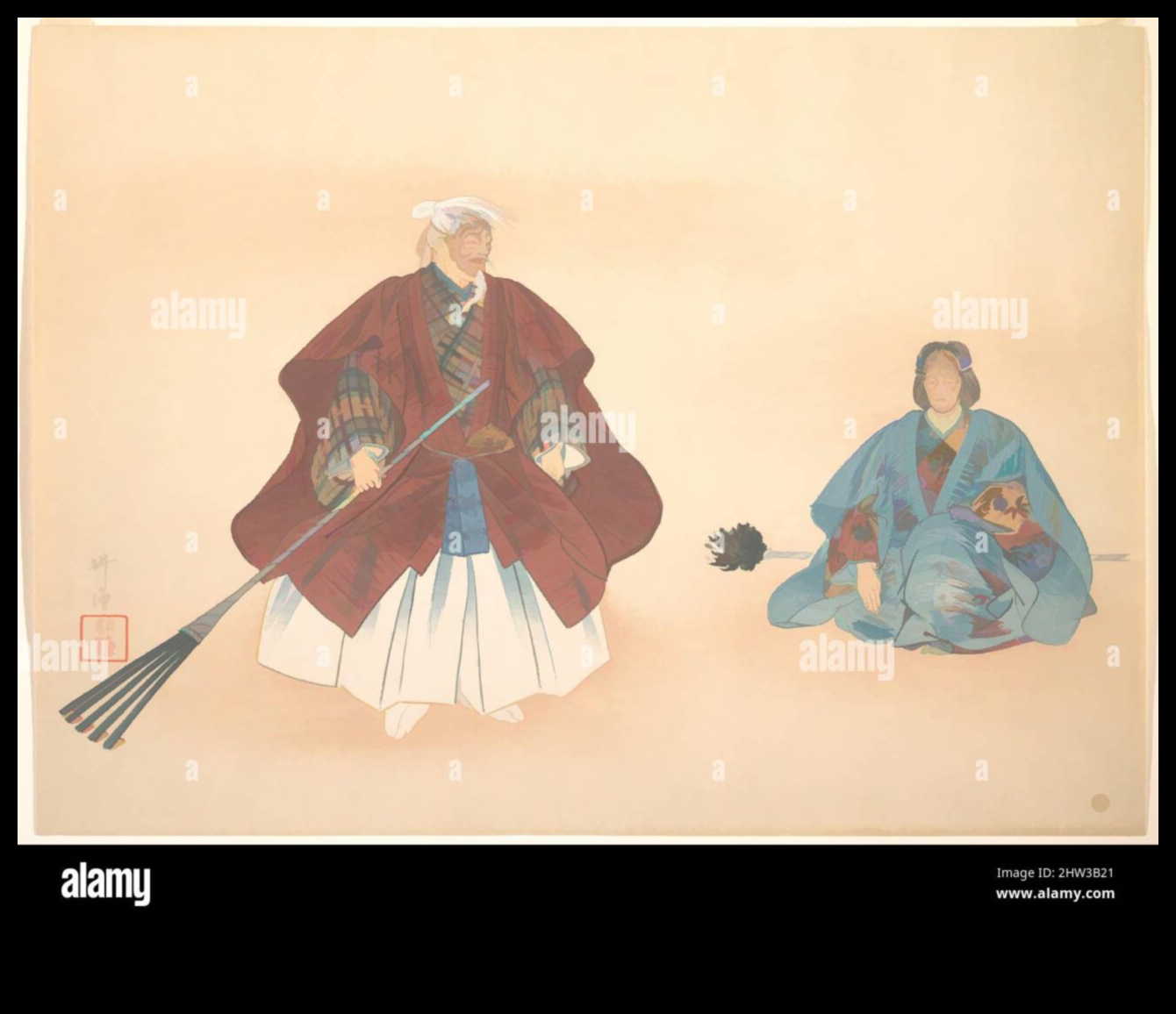 Noh drāma: teātra mākslinieciskums atklāts ar japāņu tinti