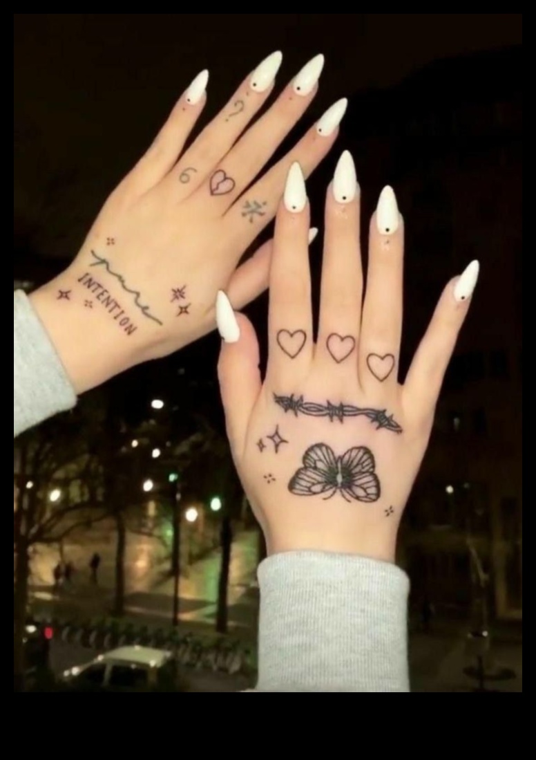 Fingered Fantasia: miniatūru roku tetovējumu stāstījumu atklāšana